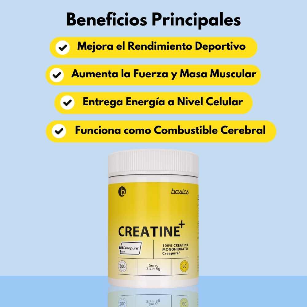 Creatine+: Creatina Monohidrato Creapure®