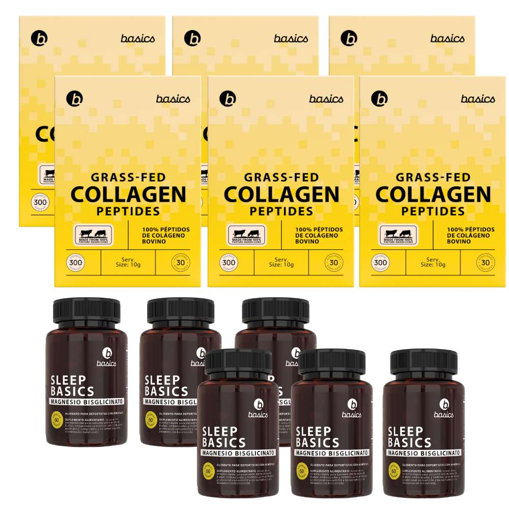 Bundle: Sleep Basics® & Collagen Peptides