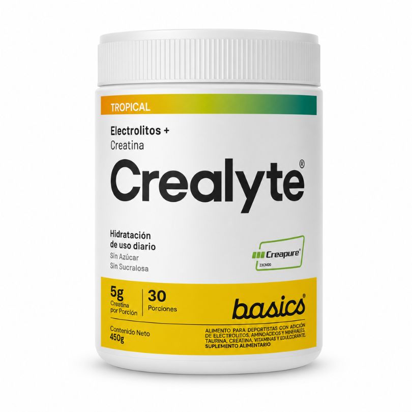 Crealyte. Electrolitos + Creatina Creapure®