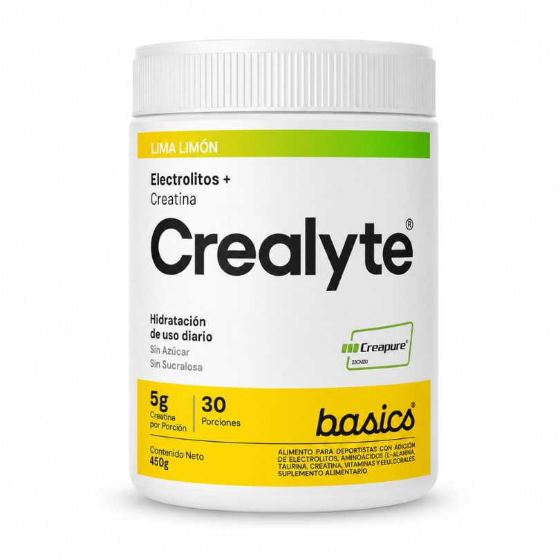 Crealyte. Electrolitos + Creatina Creapure®