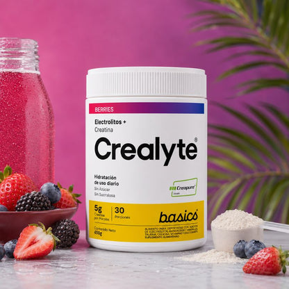 Crealyte. Electrolitos + Creatina Creapure®