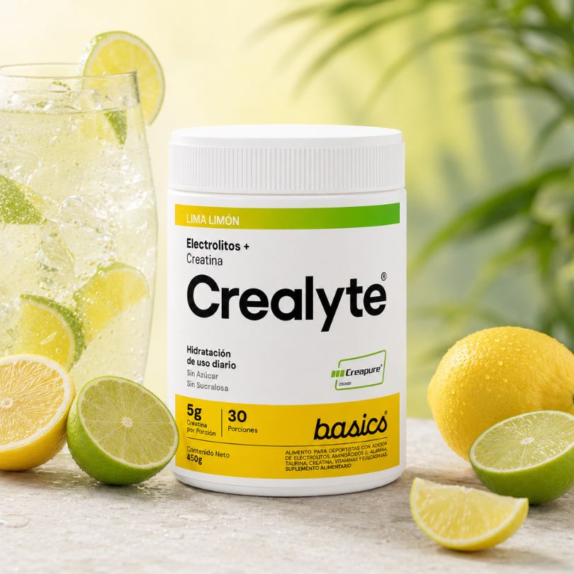 Crealyte. Electrolitos + Creatina Creapure®