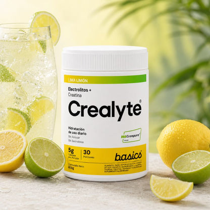 Crealyte. Electrolitos + Creatina Creapure®