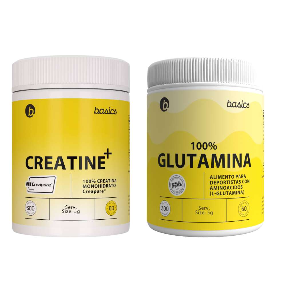 Bundle: GLUTAMINA &amp; CREATINE+