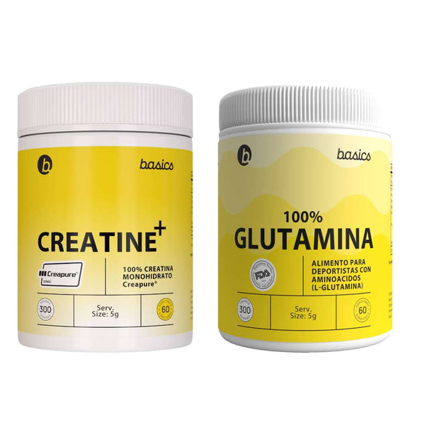 Glutamina + Creatina