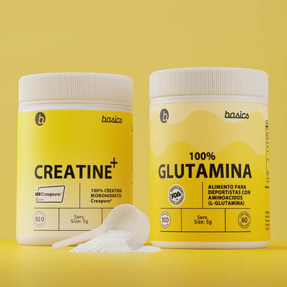 Bundle: GLUTAMINA &amp; CREATINE+