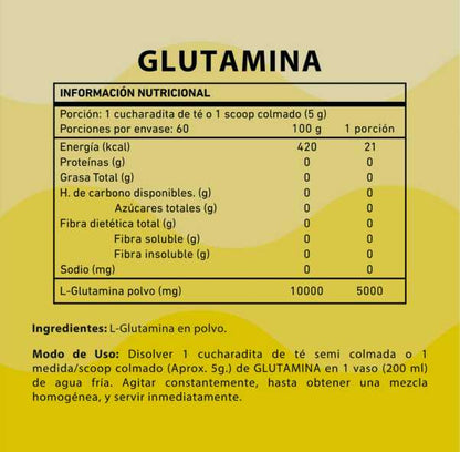 100% GLUTAMINA