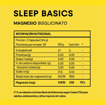 Sleep Basics® - Magnesio Bisglicinato