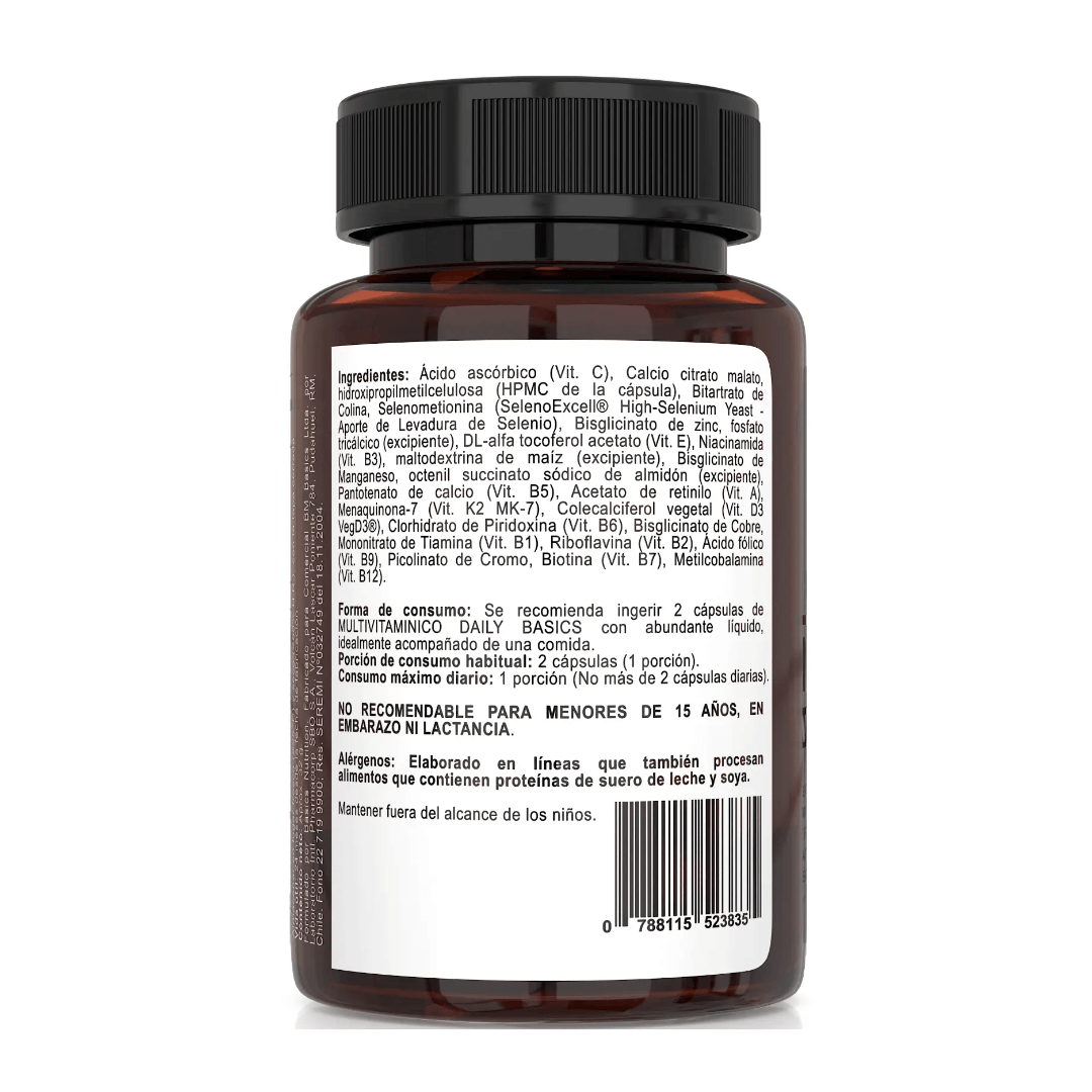 Daily Basics DAILY BASICS - MULTIVITAMÍNICO PRO – Basics