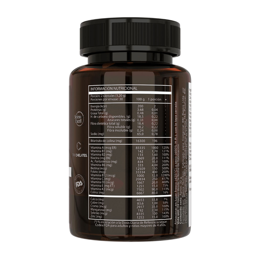 Daily Basics DAILY BASICS - MULTIVITAMÍNICO PRO – Basics